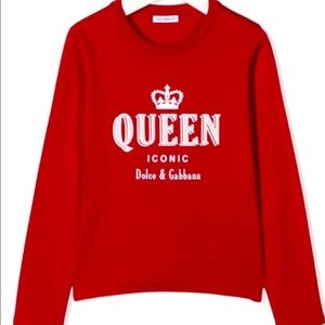 Dolce&Gabbana long sleeve t-shirt, size 6 little girls